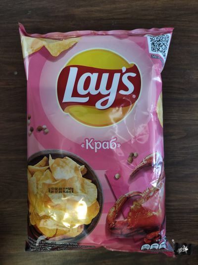 Чипсы Lays 70 гр. Краб