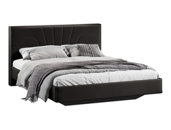 Спальня ПАНДОРА - Кровать без подъемного механизма Тип 1 Велюр Confetti Stone