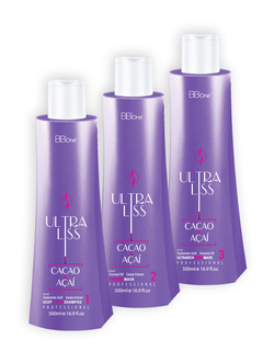 Набор кератина Ultra Liss Cacao&Acai максимальное выпрямление и восстановление