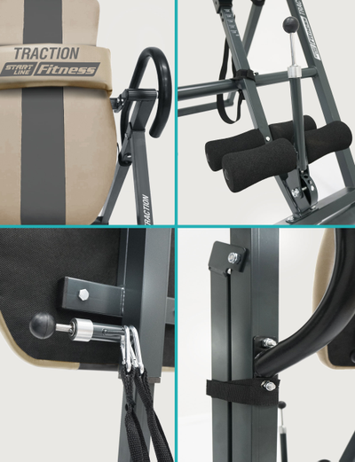 Инверсионный стол Start Line TRACTION бежево-серый с подушкой