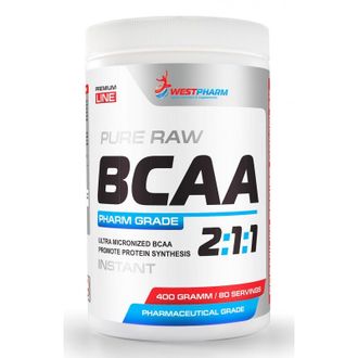 (WestPharm) BCAA 2:1:1 - (400 гр) - (вишня)