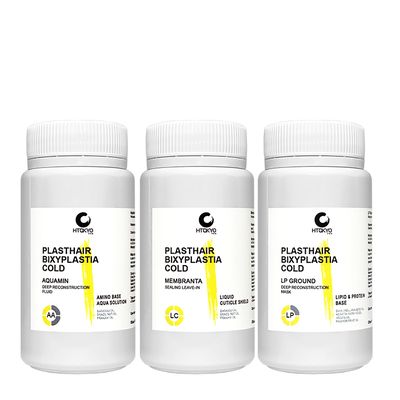 Пробный набор Plasthair Bixyplastia Cold для холодного восстановления волос, 100/100/100 мл.