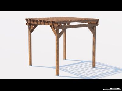 Пергола деревянная К-3