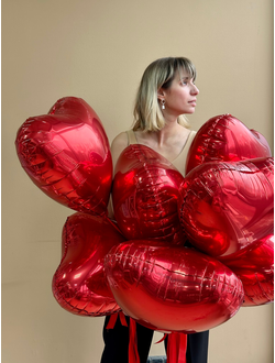 НАБОР ВОЗДУШНЫХ ШАРОВ "ЛЮБЛЮ"