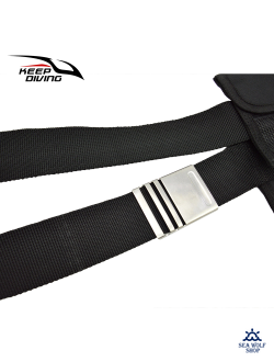 Ремень Keep Diving для дайвинга с карманами под груза