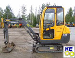 Стекла для мини-экскаваторов Volvo EC15, 20, 25, 30B