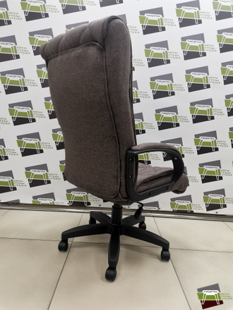 Кресло КР72 (ДЕЛМАР) ТГ ПЛАСТ К01 (ткань Крафт коричневая)