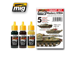 Ammo MIG: Набор акриловых красок: Современный камуфляж Сирии