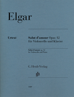 Edward Elgar Salut d'amour op. 12 for Violoncello and Piano
