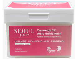 DERMAL Seoul Face Набор масок для лица с церамидами 36шт (590 г)