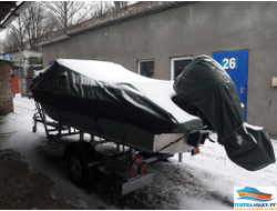 Тент на лодку ВОЛЖАНКА 51 FISH- 2016