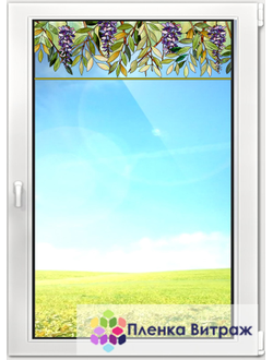ВИТРАЖНАЯ ПЛЕНКА F-5