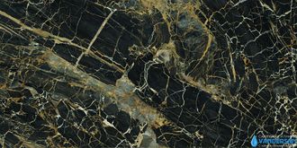 Керамогранит Qua Granite Black Golden Rec Full Lap 60х120