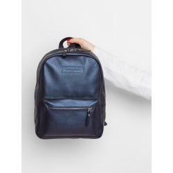 Женский кожаный рюкзак Anzolla Premium indigo (арт. 
3040-56)