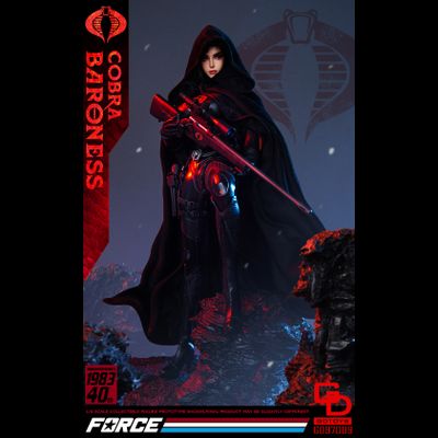 Баронесса  (G.I.Joe Series)  - Коллекционная ФИГУРКА 1/6 scale Cobrа Baroness (GD97009) - GDTOYS