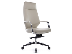 Кресло Alonzo А1711 Светло-серый (MB918) натуральная кожа 68*68*120-126