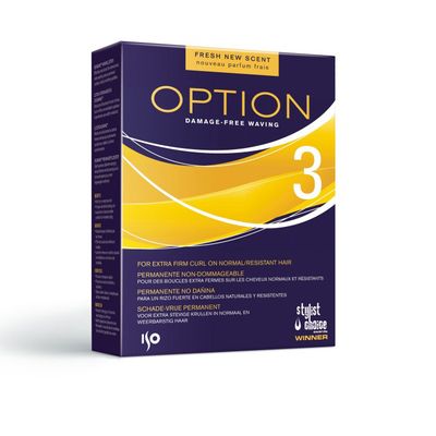 ISO Option 3 для биозавивки нормальных и трудноподдающихся завивке волос