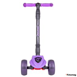 Детский самокат TechTeam Zig Zag 2021 зеленый