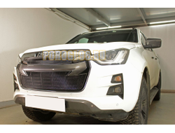 Защита радиатора Isuzu D-Max 2019- black низ