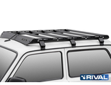 Алюминиевый багажник Lada Niva 4x4 (Niva Legend, 1977-н.в.) 125х123см, Rival,  T.6001.1