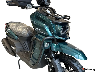 Скутер бензиновый GT TANK 02 зеленый