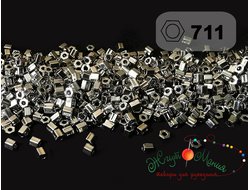 Toho Hexagon 711 Nickel / Никель