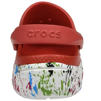 CROCS DUET SPORT CLOG MOTION КРАСНЫЕ С БЕЛЫМ