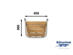 Транцевая площадка Batsystem PM3642 450 x 360 мм, 9519037404