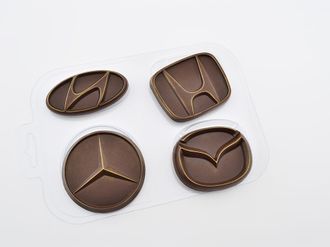 Пластиковая форма для шоколада &quot;Авто эмблемы 2&quot;