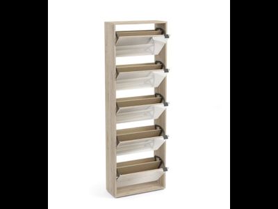 Ави Тумба для обуви (ШхГхВ), мм  610х260х1860 дуб бонифаций