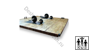 помост соревновательный для тяжелой атлетики