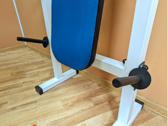 Стойка для жима со складной скамьей (ST-03)