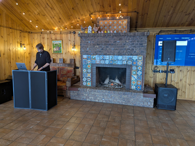 EVENT FACADE DJ ШИРМА ЧЁРНАЯ В АРЕНДУ