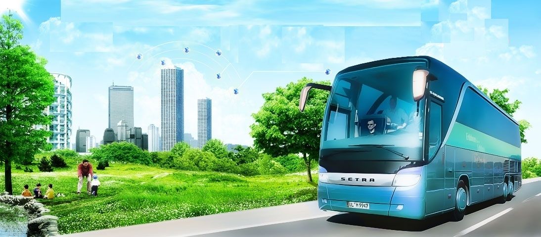 Автобус фон