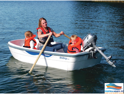 Тент на лодку TERHI 235 Baby fin