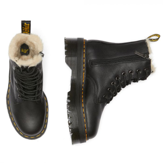 Зимние ботинки Dr. Martens Jadon на платформе с мехом зимние