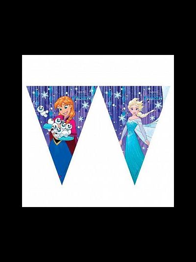 Гирлянда-вымпелы "Холодное сердце."