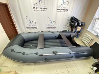 Моторная лодка Таймень RX 3900 НДНД графит/черный