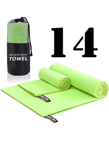 Полотенце из Микрофибры, 130 Х 80  (9 цветов) В комплекте одно полотенце, большое.