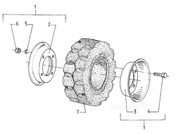 Обод 4.00-8 ЕВ 687 9036.00.00.00-00 (гуссматик)