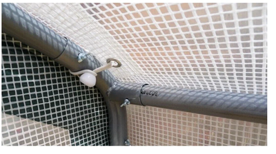 Тент армированный 4×6 м 120 гр/м2 для теплиц, парников купить в Москве недорого с доставкой