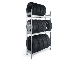 Стеллаж СТ-023 для автошин и дисков