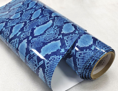 Термопленка "SEF" серия FLEXCUT FANTASY 04 BLUE SNAKE, 80 мкм