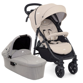 Joie Litetrax 4 коляска 3 в 1 автокресло Gemm +  спальный блок Joie Ramble