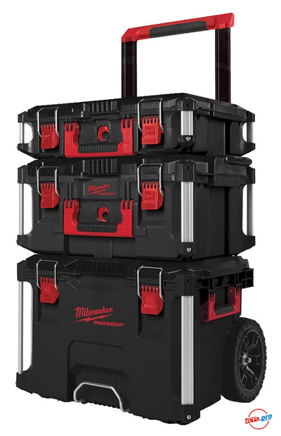 Набор кейсов Milwaukee PACKOUT 4932464244