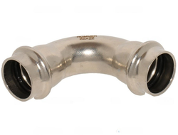 Угольник 90° ROMMER ВПр-ВПр, 22, из нержавеющей стали прессовой