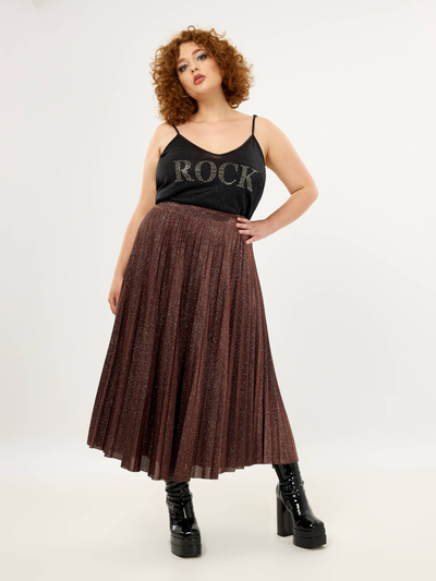 Нарядная юбка-плиссе