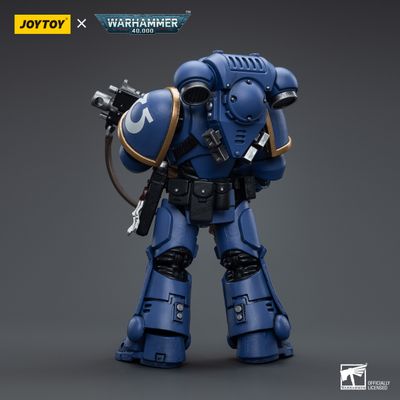 Интерцессор Ультрамаринов (Warhammer 40k) - КОЛЛЕКЦИОННАЯ ФИГУРКА 1/18 Ultramarines Intercessors (JT6632) - JOYTOY
