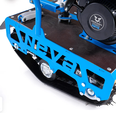 Мотобуксировщик НЕВА МС-1 ZS с САНЯМИ и СИДЕНЬЕ (дв.7,5л.с. Zongsheng GB225)