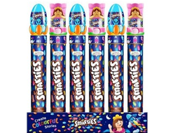 Драже Smarties Giant Tube Puppets 130гр (24 шт)